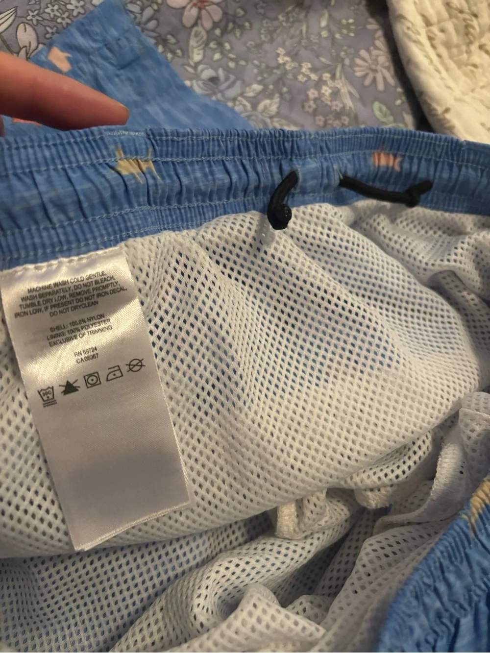 Columbia PFG Backcast 2 Light Blue Swim Shorts Size Medium A00406